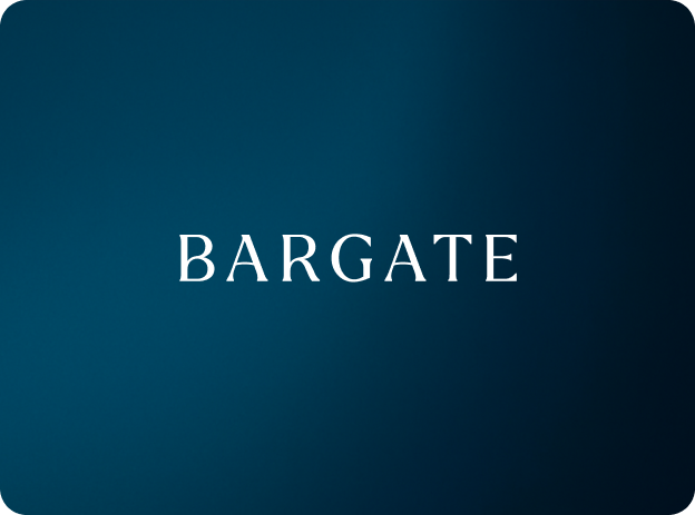 Text displaying the word 'BARGATE'