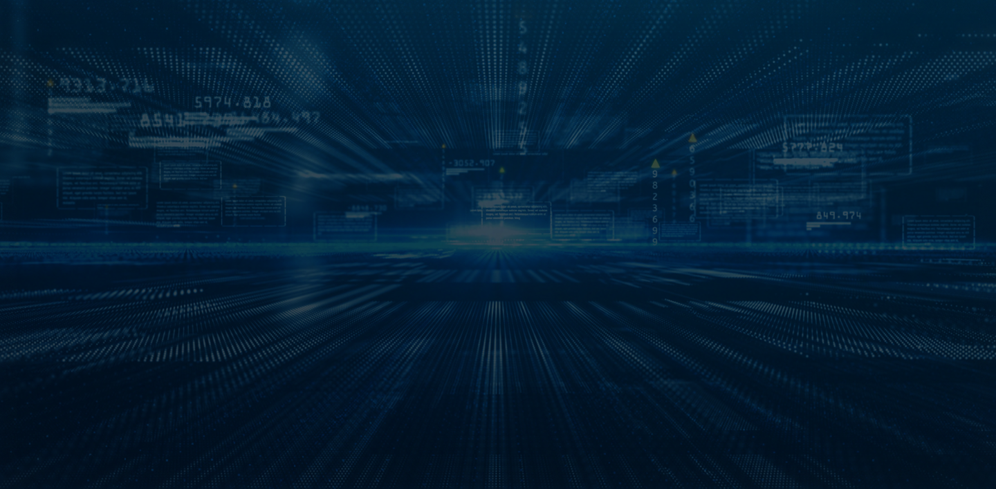 Abstract digital data visualization background